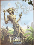 2022 Mastodon - Portland Silkscreen Concert Poster by Ron Ransom