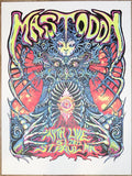 2022 Mastodon - St. Paul Silkscreen Concert Poster by Justine Jones