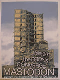 2006 Mastodon & Converge Silkscreen Concert Poster by Crosshair