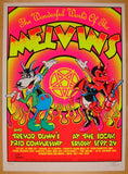 2004 The Melvins - Orlando Silkscreen Concert Poster by Stainboy