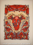 2008 The Melvins Silkscreen Concert Poster by Malleus & Forbes