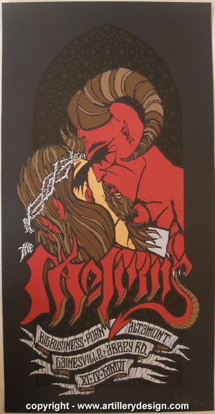 2006 The Melvins - Silkscreen Concert Poster by Brad Klausen