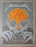 2018 Metallica - Prague Silkscreen Concert Poster by AngryBlue