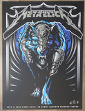 2018 Metallica - Sioux Falls AE Silkscreen Concert Poster by Acorn