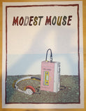2014 Modest Mouse - Orlando Silkscreen Concert Poster by Fugscreens