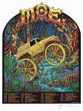 2014 Moe - Summer Tour A/P Silkscreen Concert Poster by Emek
