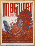 2009 Mogwai - Denver Silkscreen Concert Poster by Ken Taylor