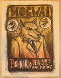 2012 Mogwai - Bonnaroo Concert Poster by Dan Grzeca