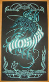 2009 Mogwai - Buffalo Silkscreen Concert Poster by Brad Klausen