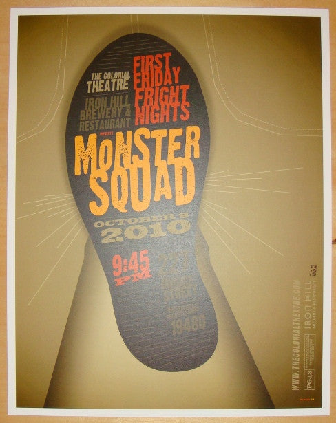 2010 "Monster Squad" - Giclee Movie Poster by Tom Whalen