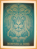2013 Mumford & Sons - Camden Concert Poster by Todd Slater