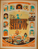 2011 "The Muppet Show" - Silkscreen Movie Poster by Perillo