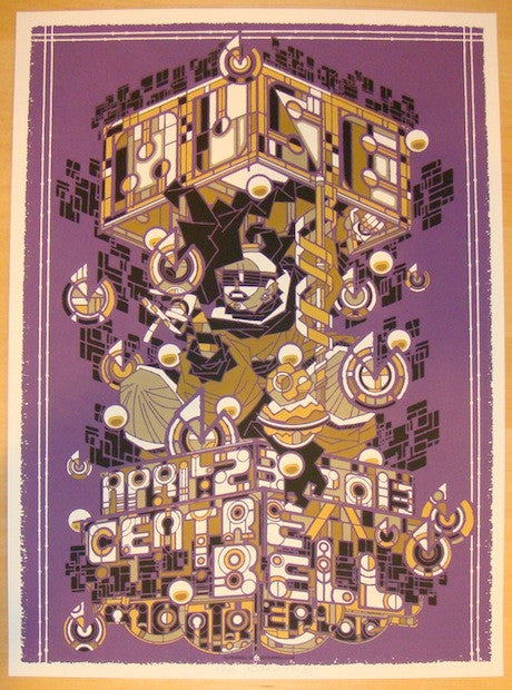 2013 Muse - Montreal I Silkscreen Concert Poster by Guy Burwell