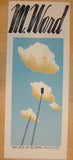 2011 M. Ward - Chicago Concert Poster by Justin Santora