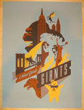 2012 "King Kong" - Silkscreen Movie Poster by Tom Whalen