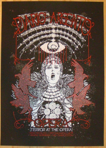 2012 "Opera" - Silkscreen Movie Poster by Malleus