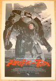 2013 "Pacific Rim" - Silkscreen Movie Poster by Domaradzki