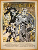 2013 "Pacific Rim" - Variant Movie Poster by New Flesh