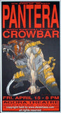 1994 Pantera w/ Crowbar (94-09) Concert Poster by Derek Hess