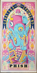 2013 Phish - SPAC I Silkscreen Concert Poster by Drew Millward