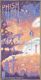 2021 Phish - Alpharetta I Silkscreen Concert Poster by Paul Kreizenbeck