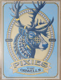 2017 The Pixies - Vancouver Silkscreen Concert Poster by Bioworkz