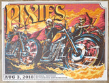 2018 The Pixies - Bonner Silkscreen Concert Poster by Dustin Wyatt