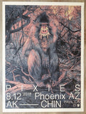 2018 The Pixies - Phoenix Silkscreen Concert Poster by Grzegorz Domaradzki (Gabz)