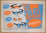 2008 The Police - West Palm Beach Orange Silkscreen Concert Poster by Stainboy