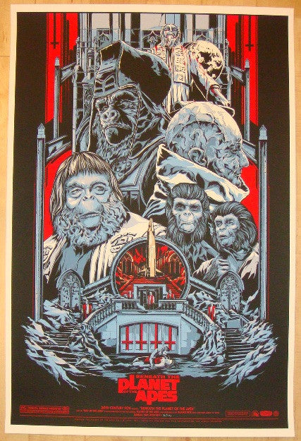 2012 "Beneath The Planet Of The Apes" - Poster by Ken Taylor