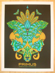 2012 Primus - Austin Silkscreen Concert Poster by Todd Slater