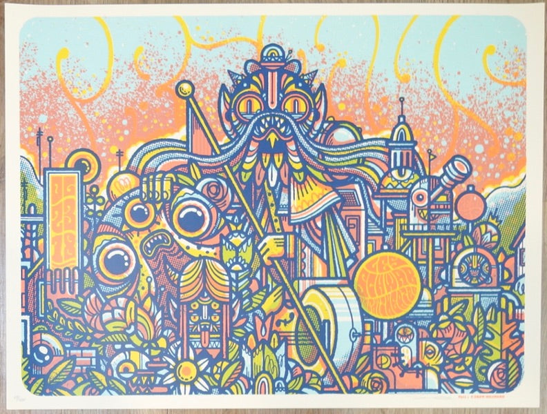 2018 Primus - Bend Silkscreen Concert Poster by Drew Millward