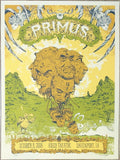 2018 Primus - Davenport Silkscreen Concert Poster by Vince Locke