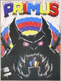 2018 Primus - Flagstaff Silkscreen Concert Poster by Arno Kiss