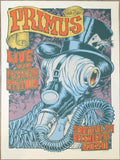 2020 Primus - Sebastopol Silkscreen Concert Poster by Reuben Rude