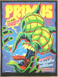 2020 Primus - Sebastopol Silkscreen Concert Poster by Zombie Yeti