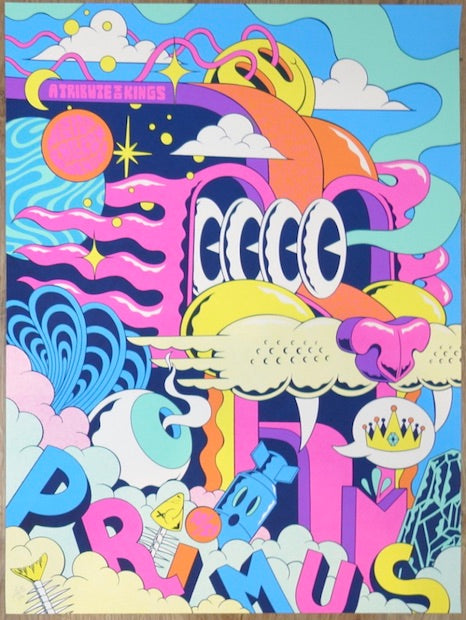 2021 Primus - Denver I Silkscreen Concert Poster by Lurk and Destroy
