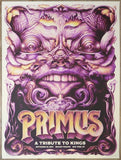 2021 Primus - NYC Fire Variant Silkscreen Concert Poster by N.C. Winters
