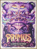 2021 Primus - NYC Silkscreen Concert Poster by N.C. Winters