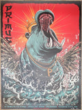 2022 Primus - Kansas City Silkscreen Concert Poster by Neal Williams