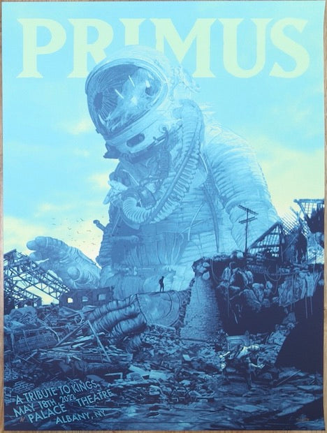 2022 Primus - Albany Silkscreen Concert Poster by Daniel Danger