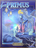 2022 Primus - Atlantic City Foil Variant Silkscreen Concert Poster by Vance Kelly