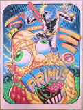 2022 Primus - Fort Wayne Pink Variant Silkscreen Concert Poster by Zombie Yeti