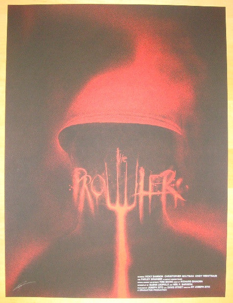 2012 "The Prowler" - Silkscreen Movie Poster by Jay Shaw
