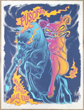 2015 Puscifer - Dallas Silkscreen Concert Poster by Zombie Yeti