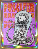 2022 Puscifer - Indianapolis Foil Variant Concert Poster by Mark Dean Veca