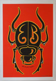2005 Erykah Badu - Control Freaq Red Silkscreen Handbill By Emek