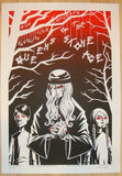 2005 Queens of the Stone Age - Atlanta SE Glow Poster by Hampton
