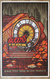 2014 Queens of the Stone Age - Providence Silkscreen Concert Poster by Brad Klausen