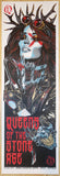 2017 Queens of the Stone Age - Darwin Silkscreen Concert Poster by Rhys Cooper